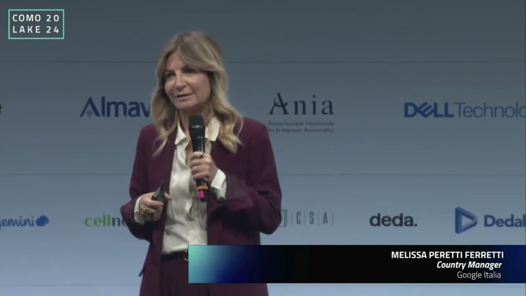 ComoLake 2024. Intervento di Melissa Ferretti Peretti, Google Italy, del 16 ottobre