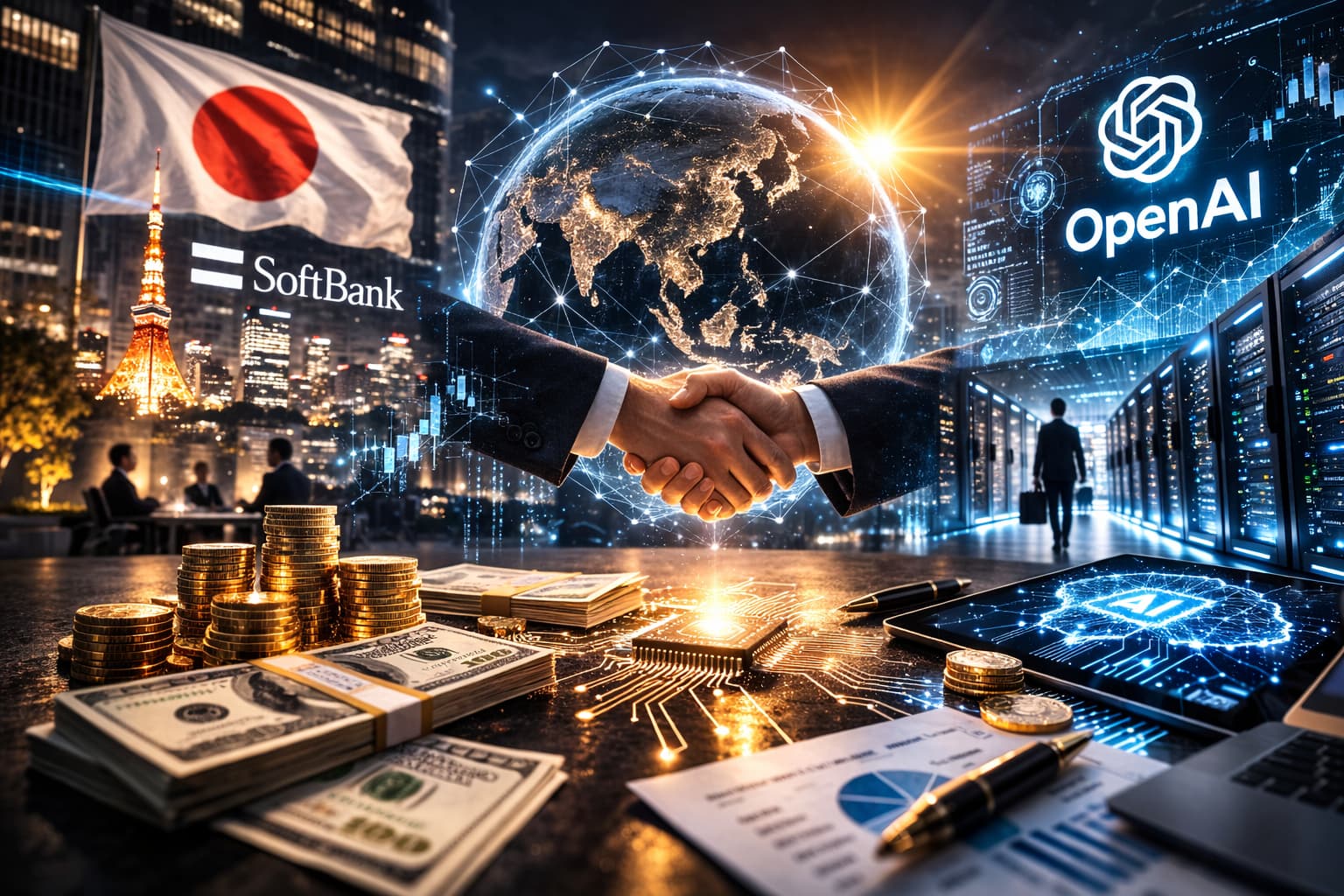 SoftBank, in trattative per investire fino a 25 miliardi di dollari in OpenAI