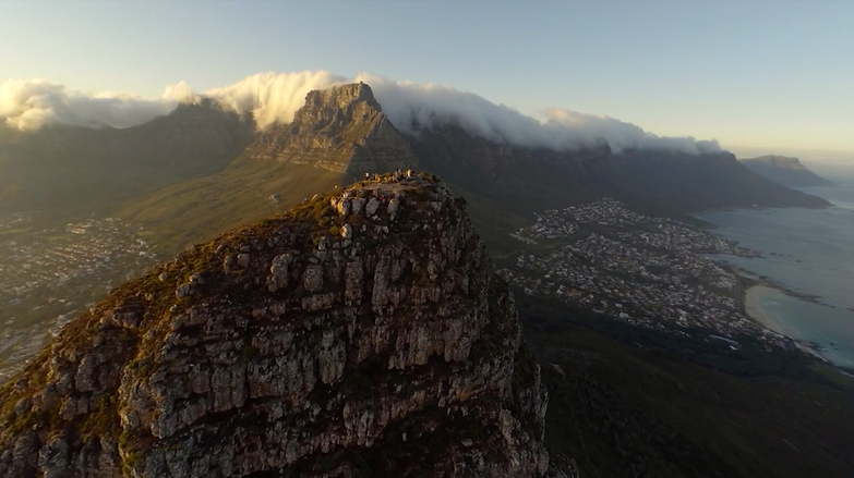 Sud Africa. Cape Town vista dall’alto