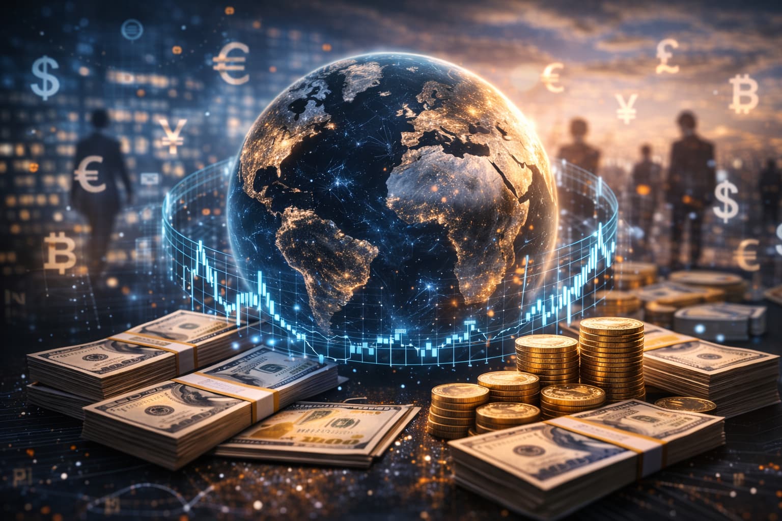 I soldi del mondo: quanti per ognuno di noi? Il denaro circolante nel Pianeta