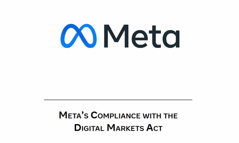 Meta’s compliance with DMA (Digital Markets Act)