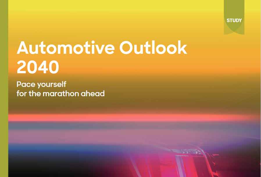 Automotive Outlook 2040. Pace yourself for the marathon ahead