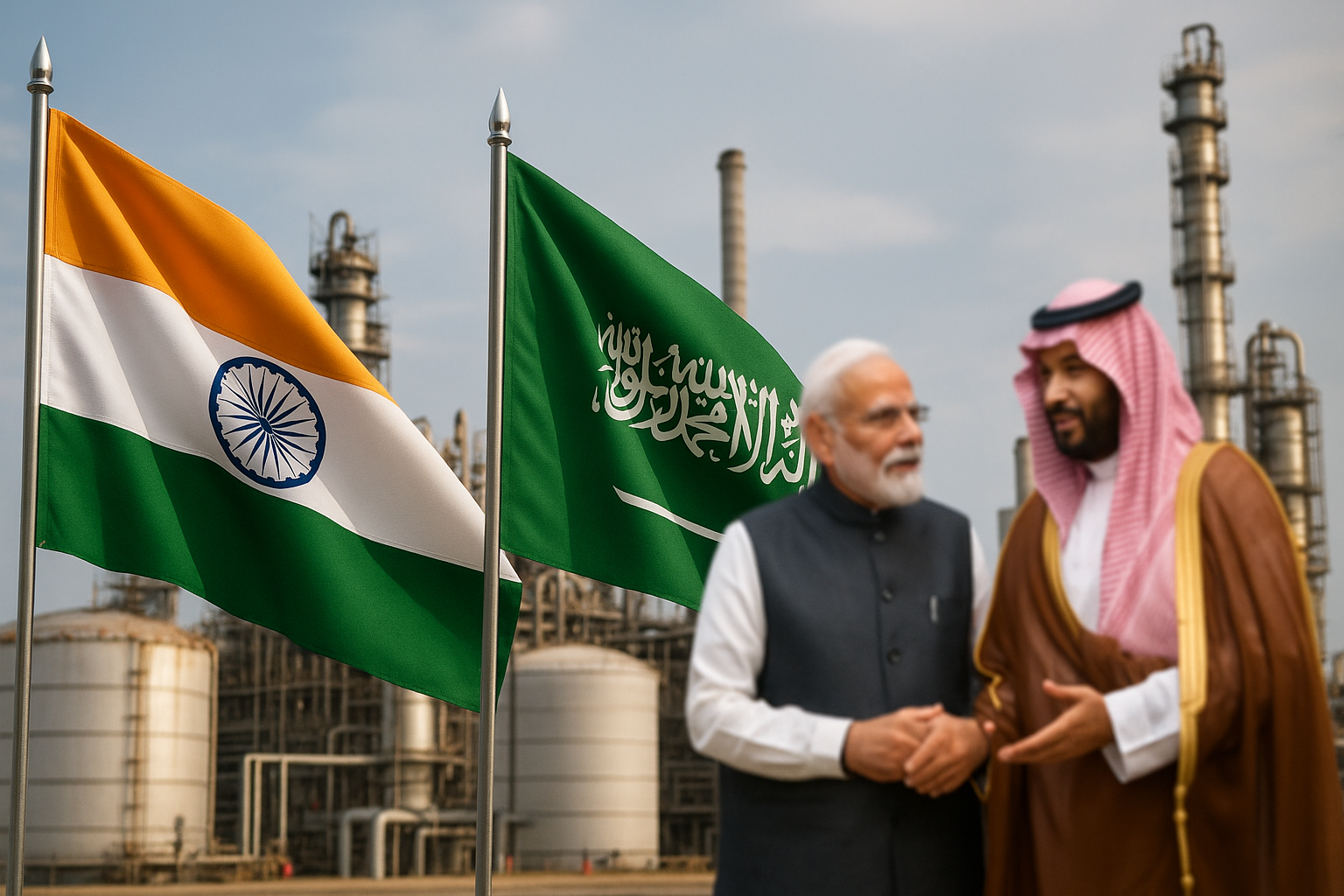 India e Arabia Saudita rafforzano l’asse strategico: accordo su raffinerie, tecnologia e turismo in chiave anti-shock globale