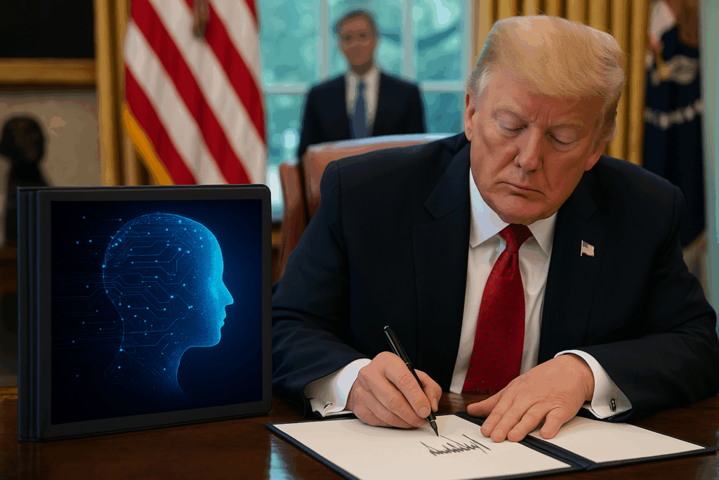 Intelligenza artificiale e formazione: Trump firma un ordine esecutivo per l’alfabetizzazione AI negli Stati Uniti
