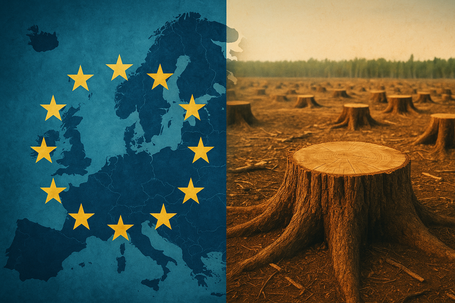 UE sotto pressione sulla legge anti-deforestazione: undici Paesi chiedono rinvii e modifiche strutturali