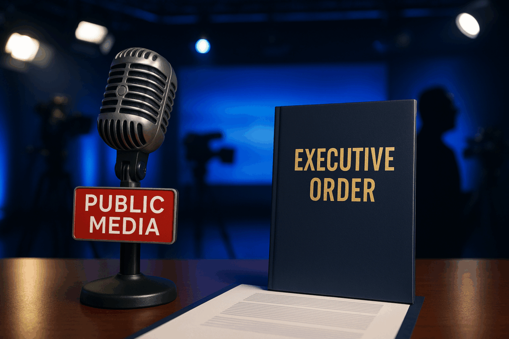 Trump firma un ordine esecutivo per tagliare i fondi federali a NPR e PBS: sfida istituzionale tra informazione pubblica e potere esecutivo