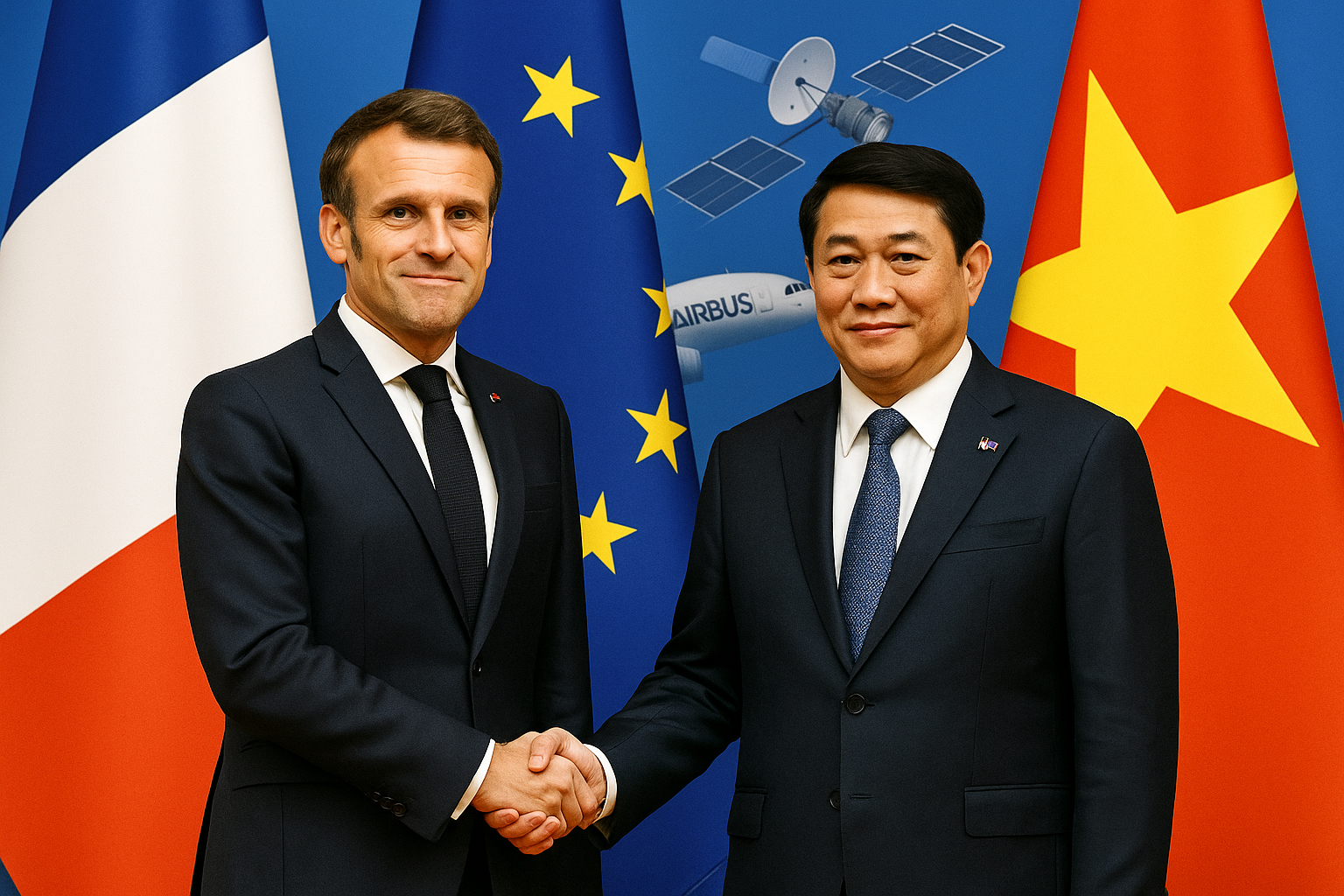 Francia e Vietnam rafforzano i legami strategici: accordi su Airbus, difesa e spazio nel contesto della pressione tariffaria USA
