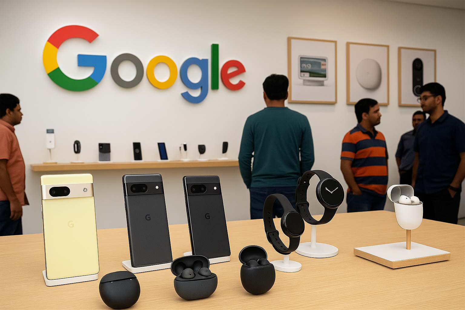Google apre la vendita diretta dei suoi dispositivi in India e si prepara al debutto retail fisico