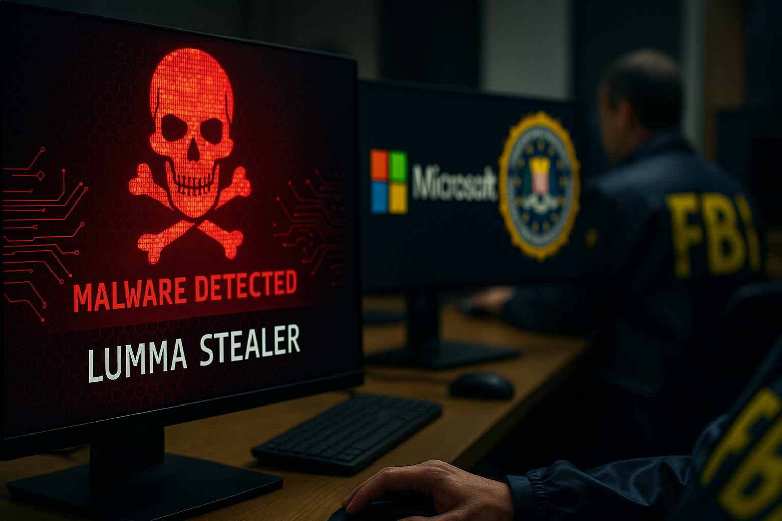 Microsoft contro il cybercrimine: smantellata l’infrastruttura del malware Lumma Stealer con il supporto dell’FBI e della giustizia federale USA