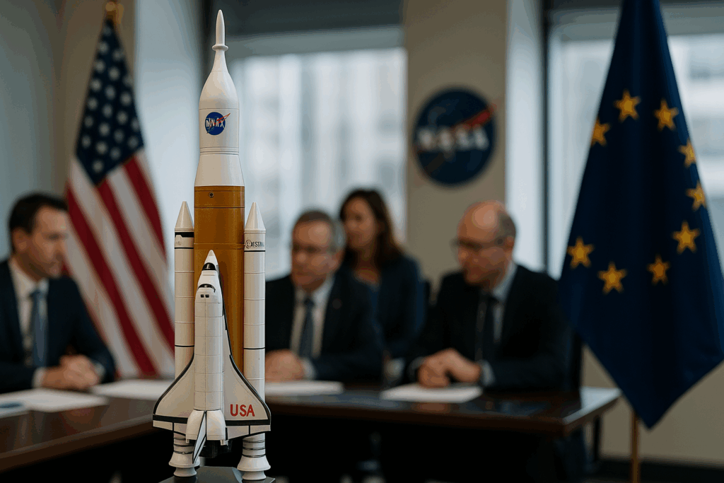 Tagli ai programmi lunari USA: l’ESA valuta scenari alternativi e il futuro della cooperazione transatlantica nello spazio