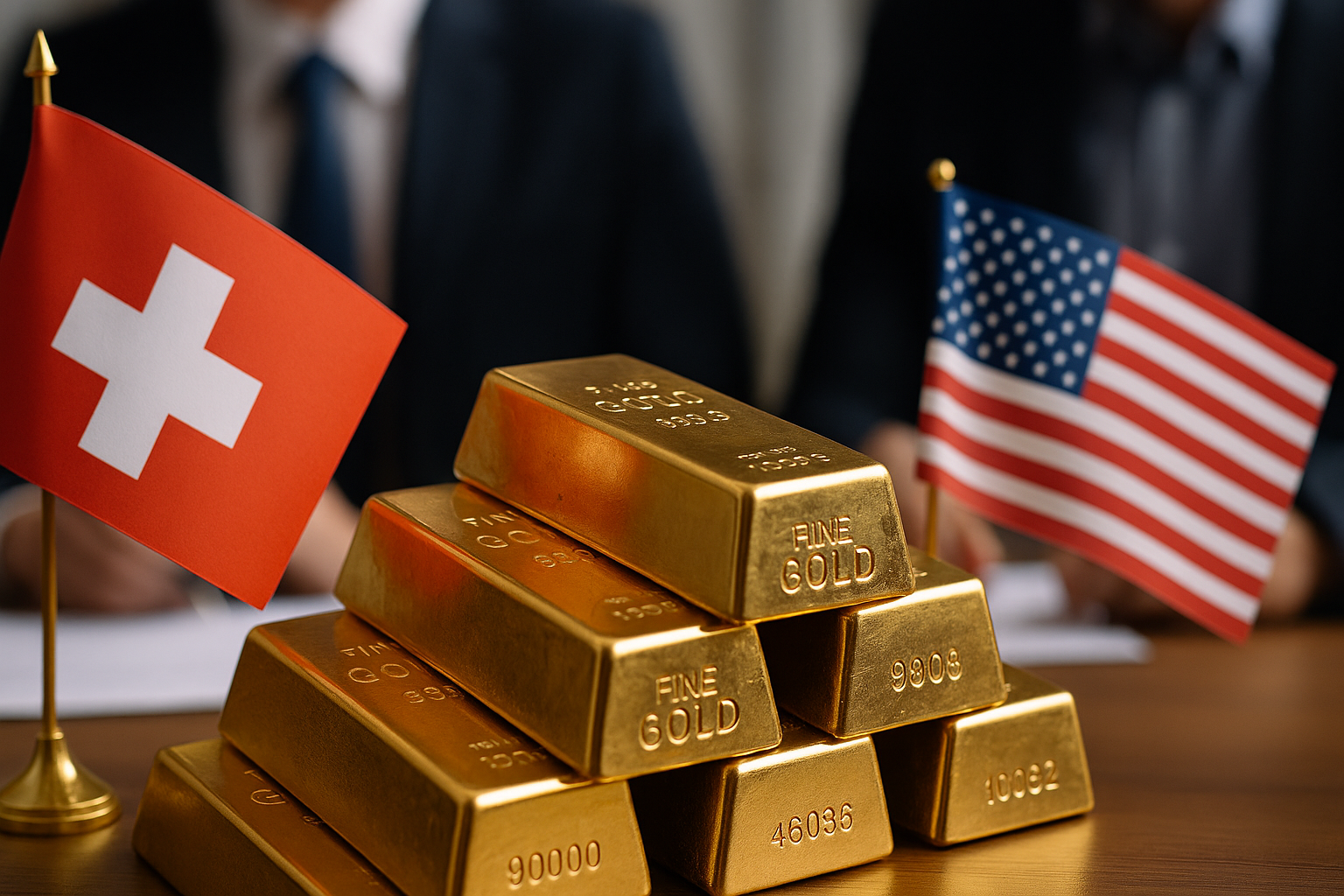 Oro e dazi, le importazioni svizzere dagli Stati Uniti ai massimi da oltre un decennio