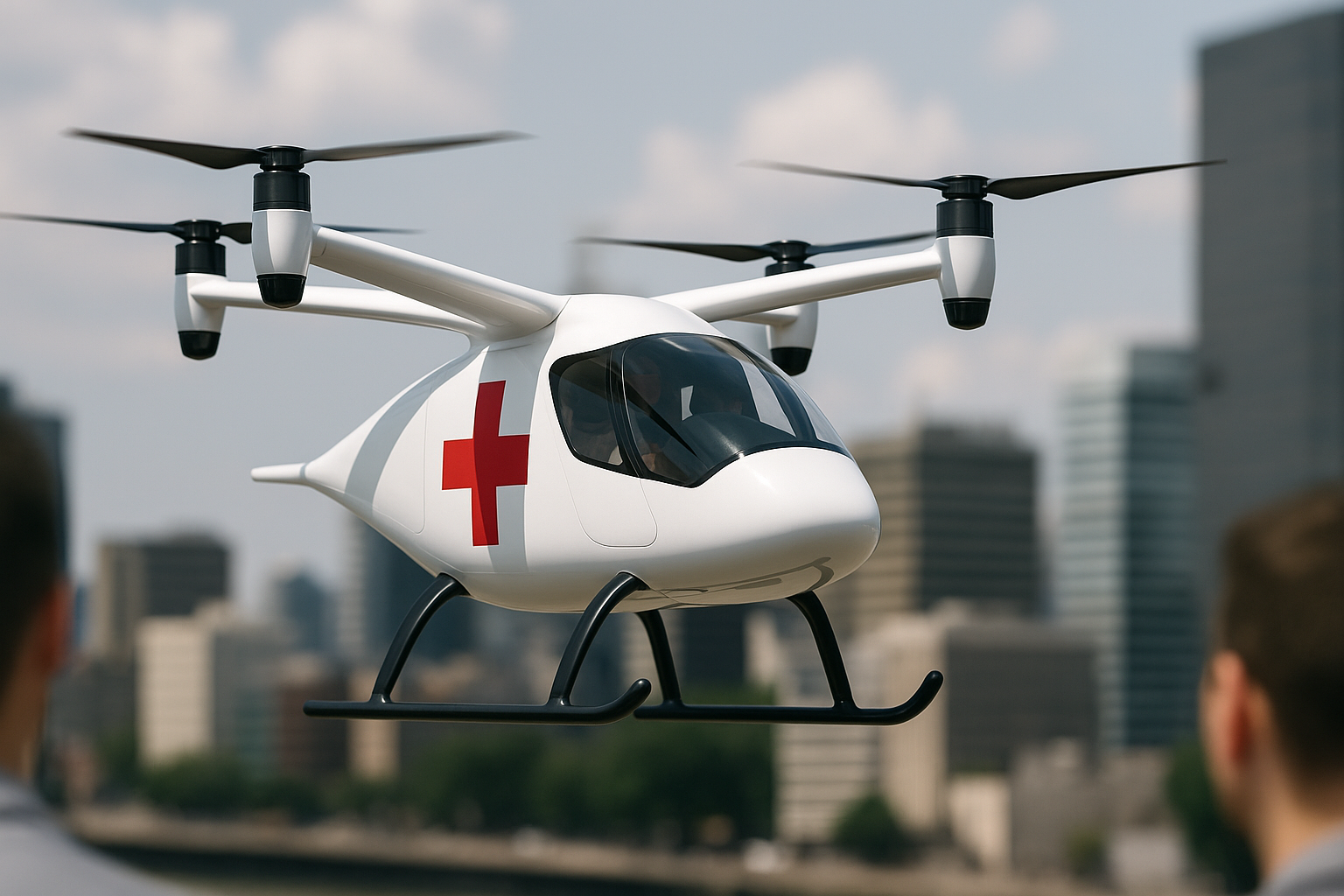CraneAERO, l’eVTOL sviluppato da una università inglese specifico per le missioni di soccorso