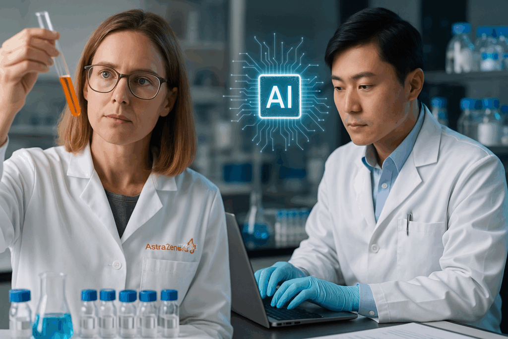 AstraZeneca investe nell’AI cinese: accordo strategico da 5,3 miliardi di dollari con CSPC per l’innovazione nelle terapie croniche