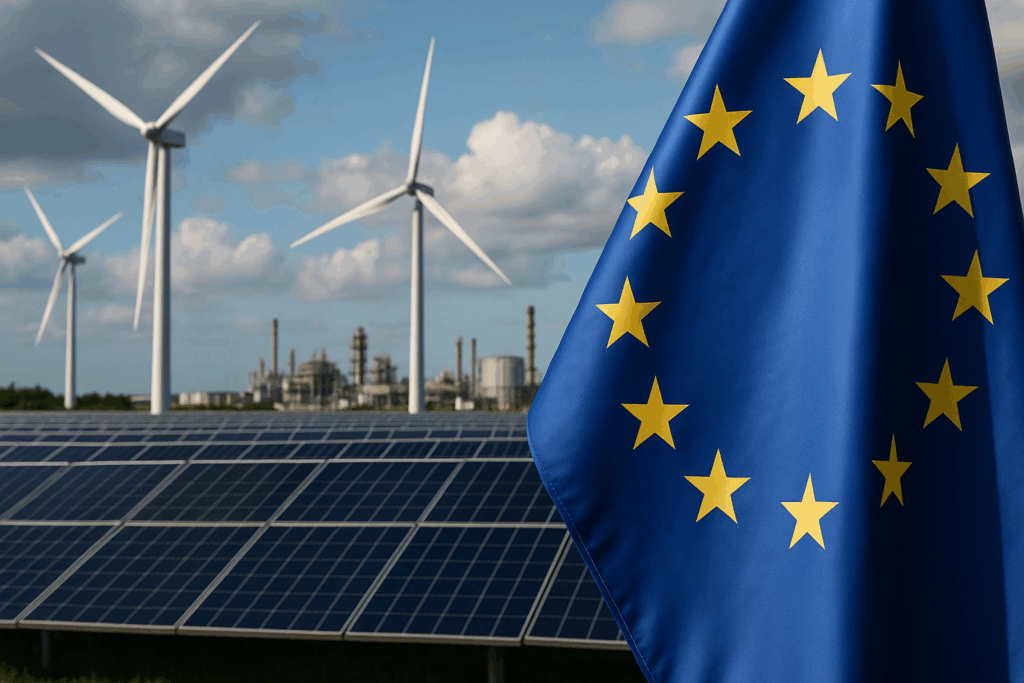 UE, via libera a 100 miliardi per la transizione industriale verde: nuova cornice giuridica per competere con USA e Cina