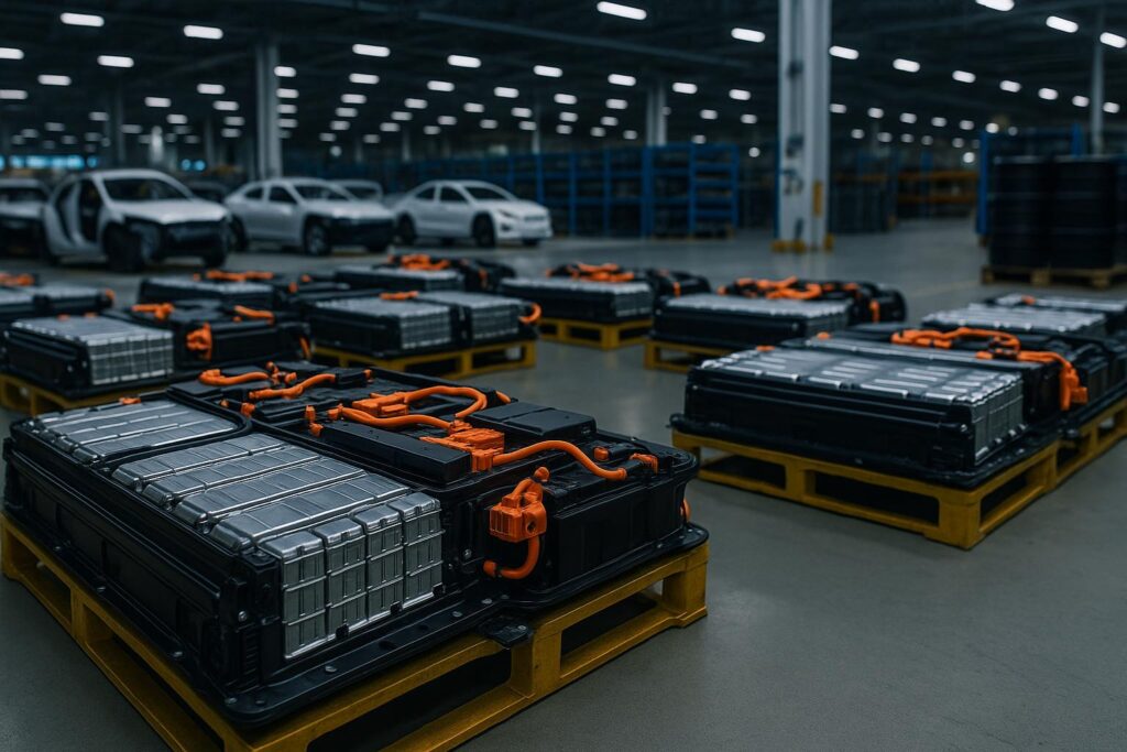 Crisi di Sovraccapacità nell’Industria delle Batterie per Veicoli Elettrici: Dinamiche Globali e Impatti Sistemici