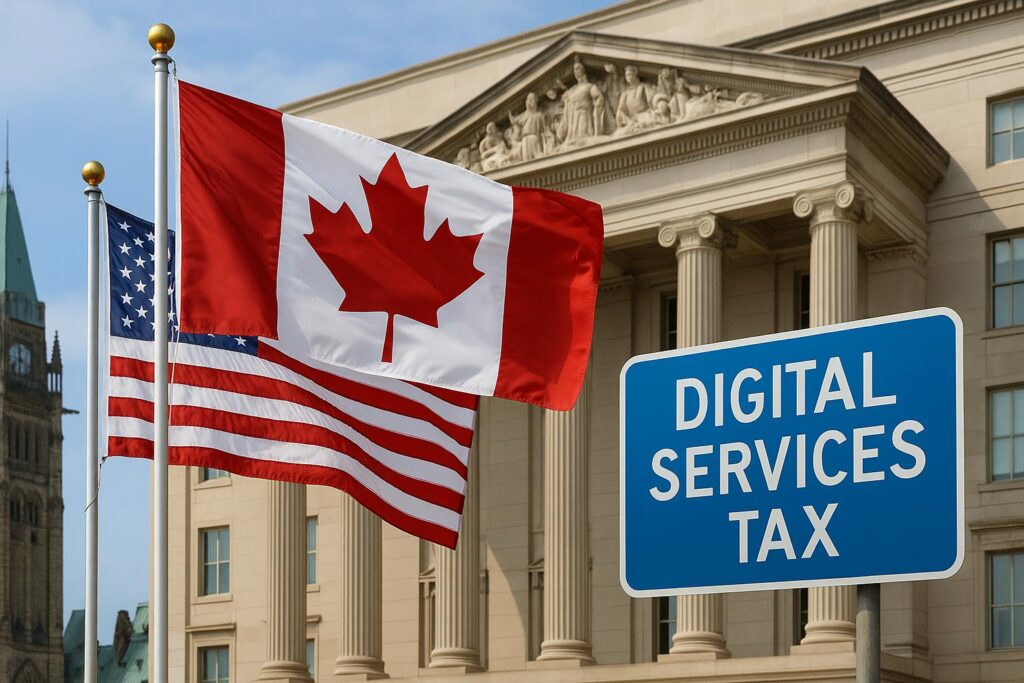 Canada ritira la Digital Services Tax: tregua fiscale per le Big Tech USA e riapertura dei negoziati commerciali