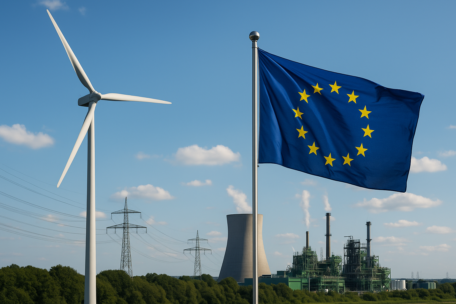Transizione verde europea: la Danimarca guida la sfida per il target 2040 nonostante le pressioni geopolitiche e fiscali