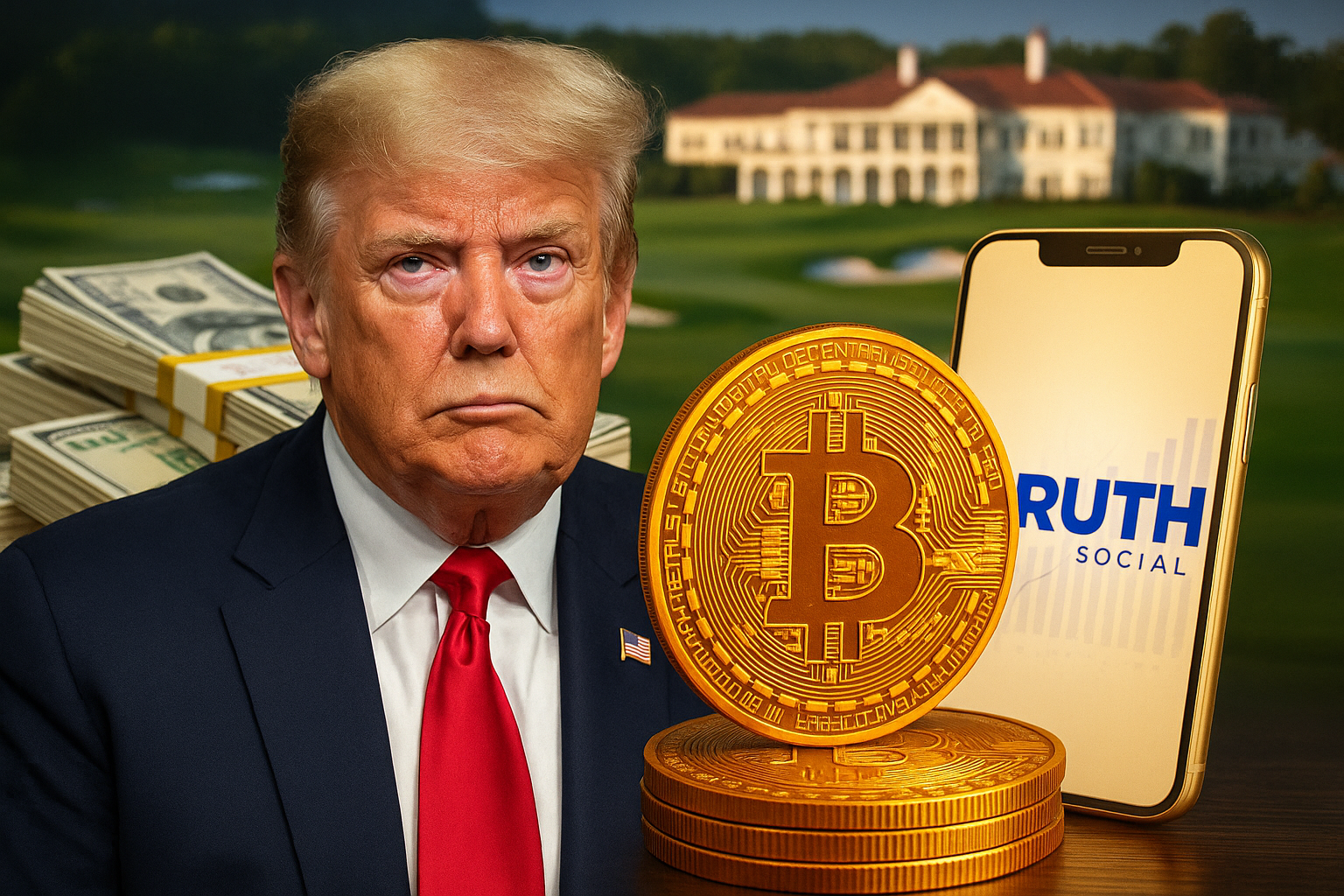 Trump, finanza personale e cripto-attività: oltre 600 milioni di dollari di reddito in un anno tra meme coin, golf resort e media tech