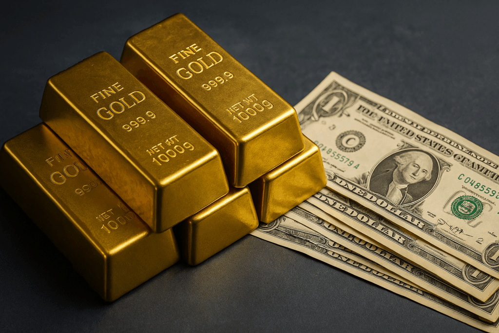 Le banche centrali riducono l’esposizione al dollaro e aumentano le riserve d’oro: impatti su finanza globale, geopolitica e mercati emergenti