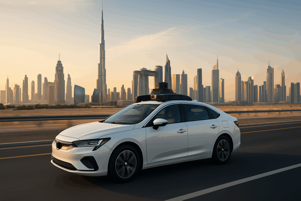 Dubai accelera sulla mobilità autonoma: accordo strategico tra RTA, Uber e WeRide per i primi robotaxi nel 2026