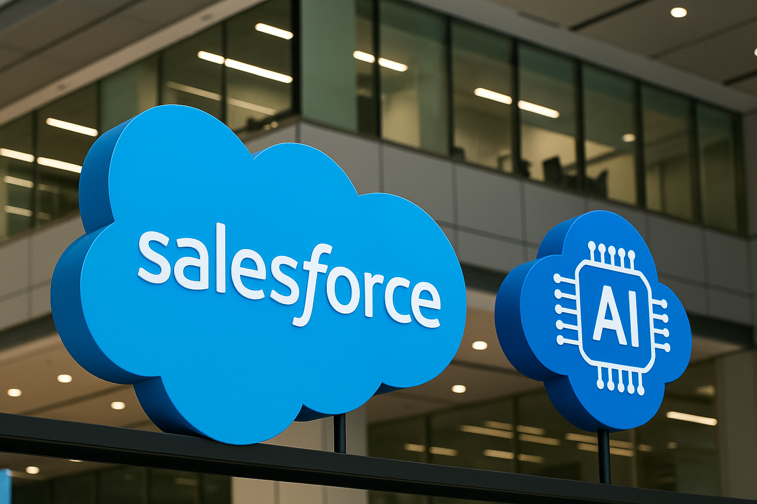 Salesforce: fino al 50% del lavoro è ora svolto dall’IA. La rivoluzione operativa è già realtà