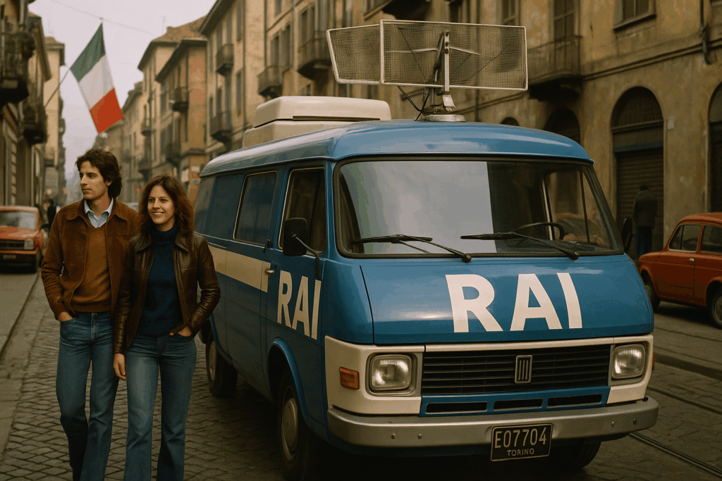 Uno studio sempre più aperto. Gli anni ruggenti del Tg2