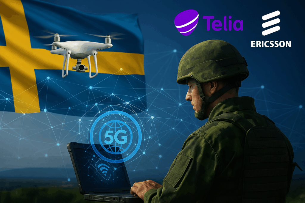 Difesa e innovazione: le Forze Armate svedesi entrano nel programma NorthStar di Telia ed Ericsson
