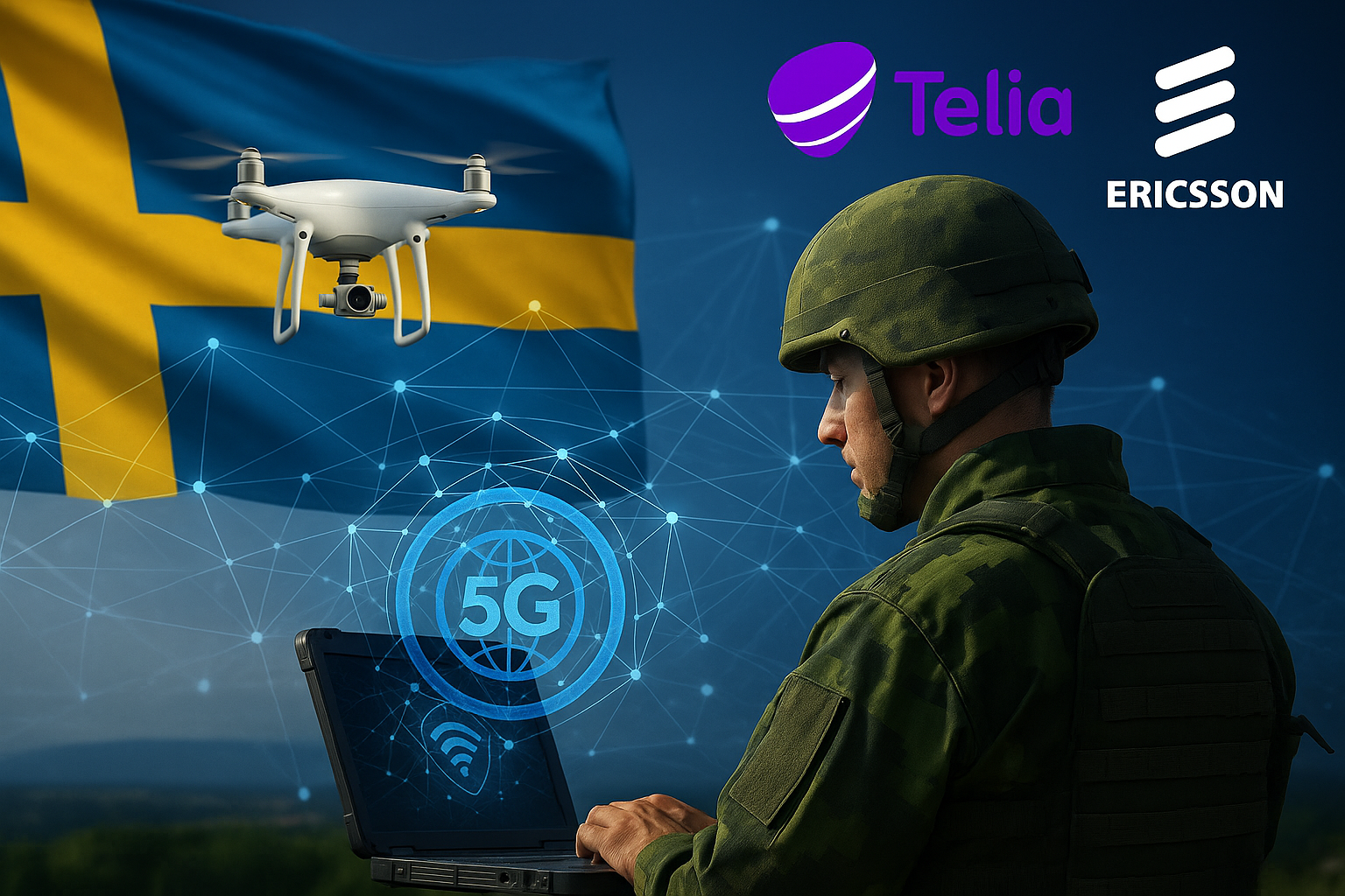Difesa e innovazione: le Forze Armate svedesi entrano nel programma NorthStar di Telia ed Ericsson