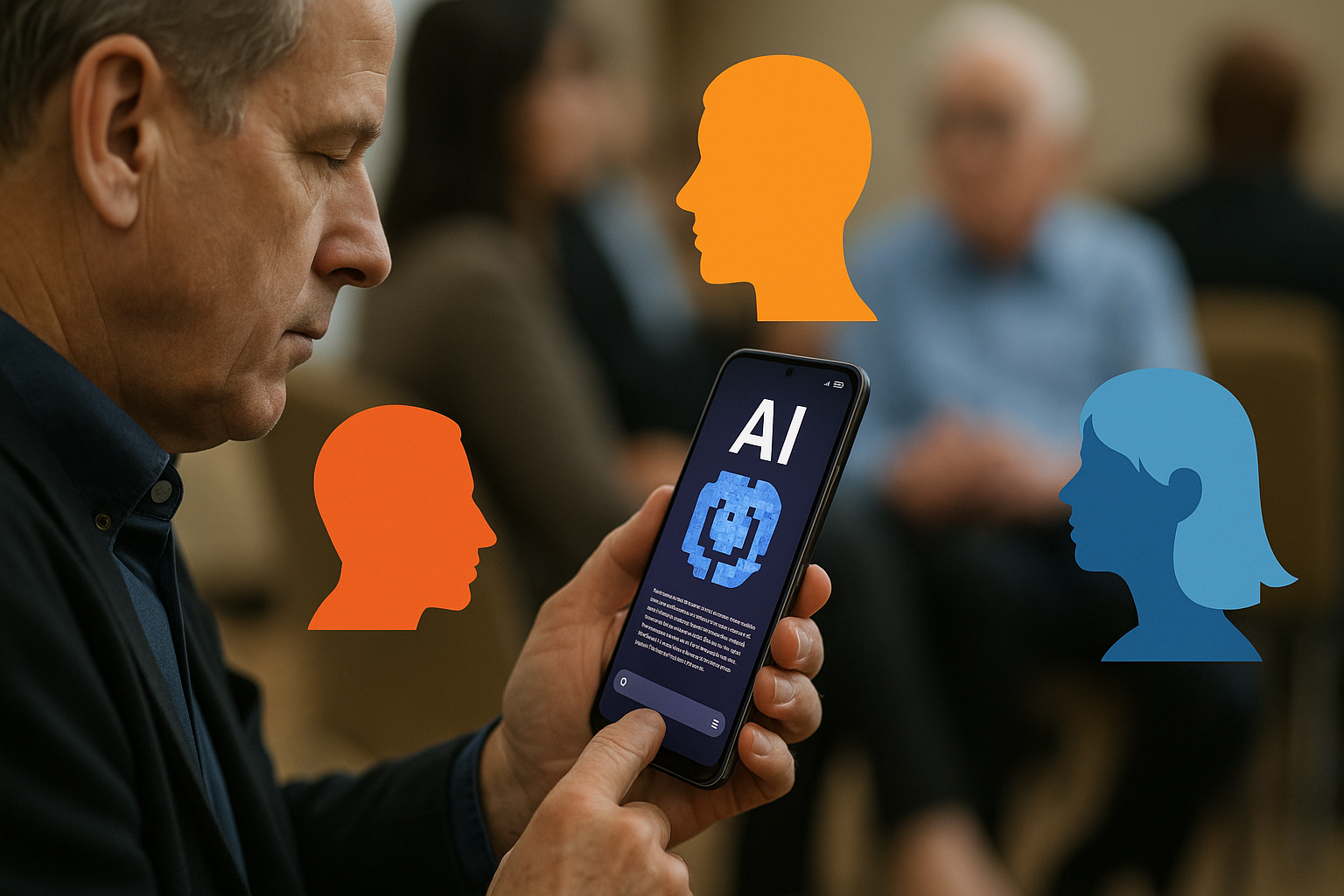 Italia e Intelligenza Artificiale Generativa: adozione lenta, gap generazionali e sfiducia nei servizi automatizzati