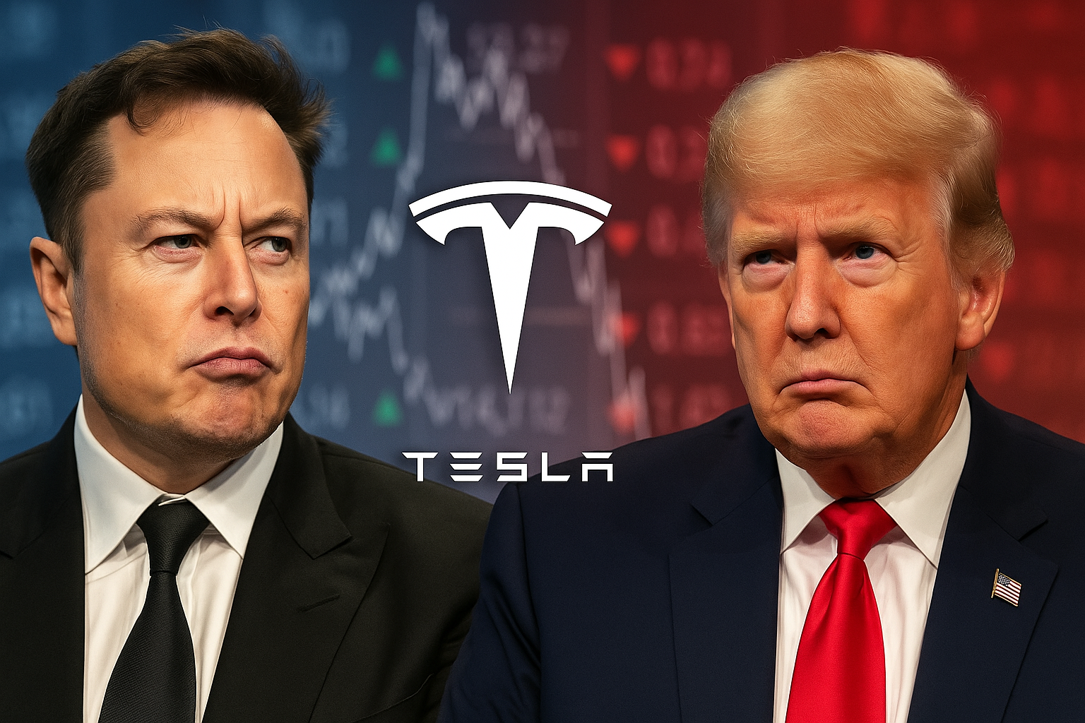 Tesla tra geopolitica e volatilità finanziaria: il duello Musk-Trump scuote Wall Street e accende riflettori su sussidi, contratti pubblici e leadership industriale