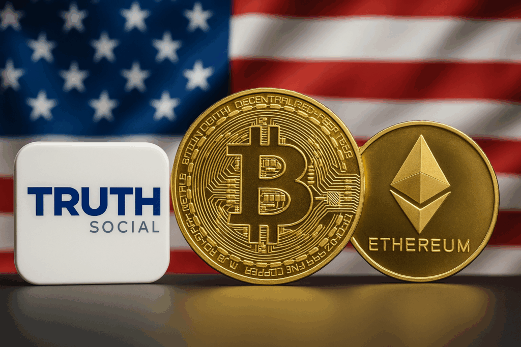 Trump Media spinge sugli ETF crypto: nuova proposta per un fondo su Bitcoin ed Ethereum