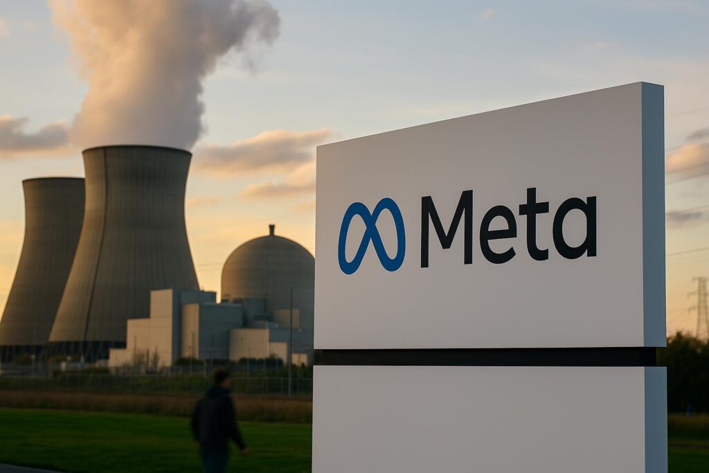 Meta investe sul nucleare: accordo ventennale con Constellation Energy per alimentare i data center USA