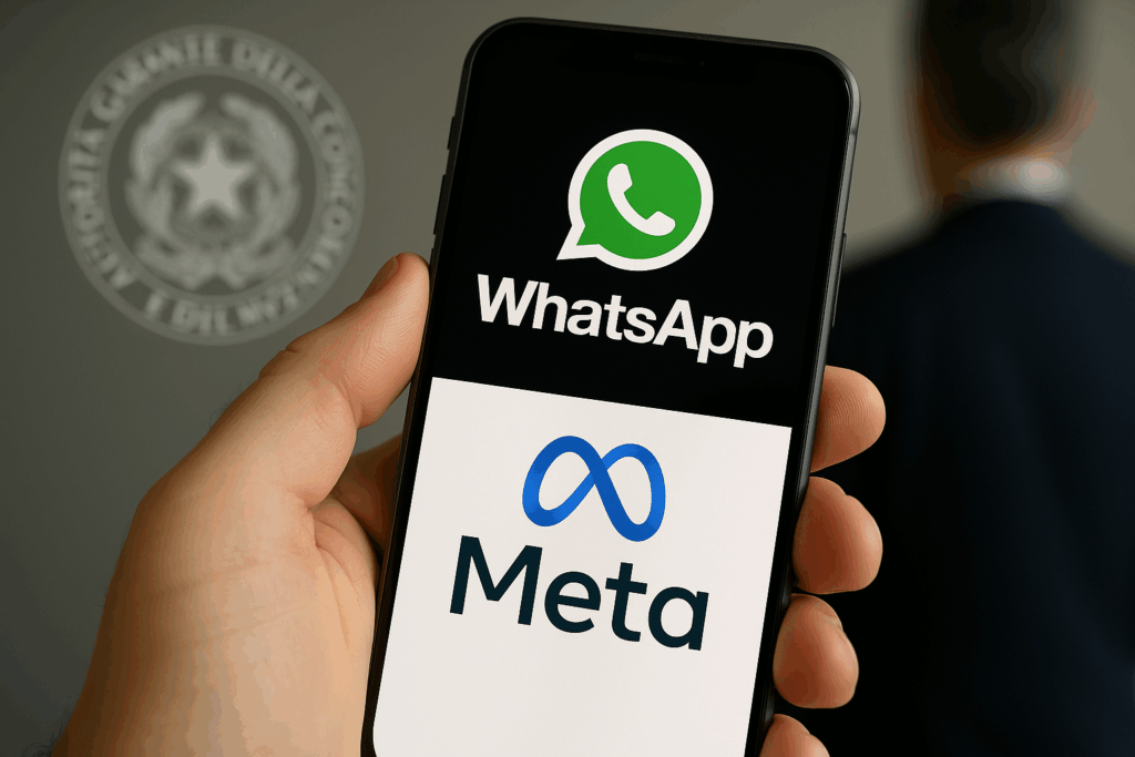 Antitrust italiana contro Meta: nel mirino l’integrazione predefinita dell’assistente AI su WhatsApp