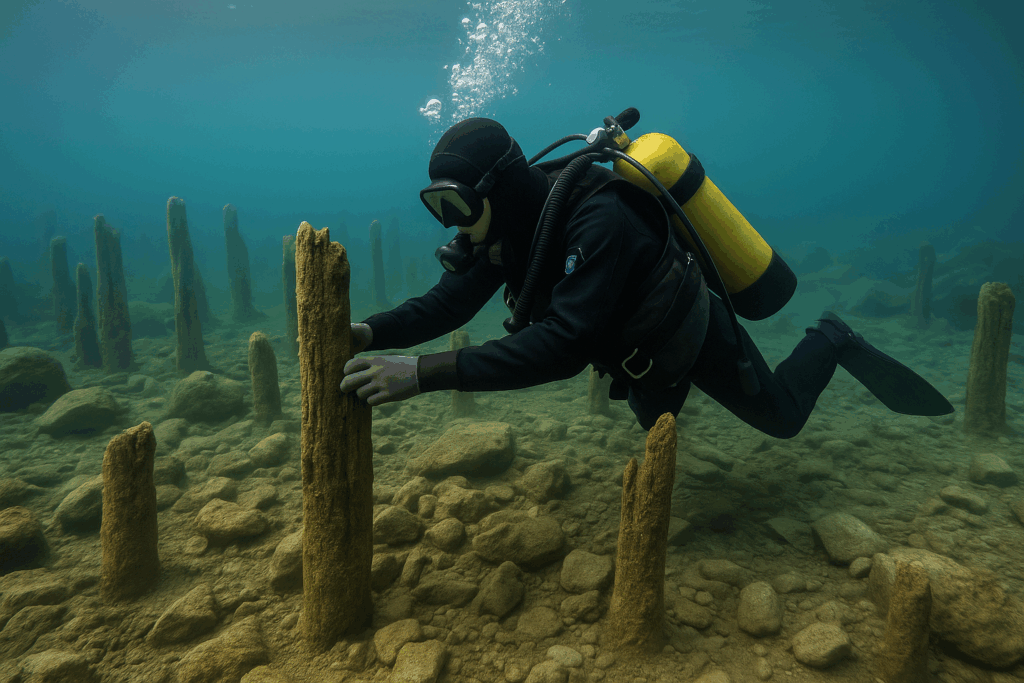 Albania, scoperta epocale nel Lago di Ohrid: il più antico insediamento lacustre d’Europa