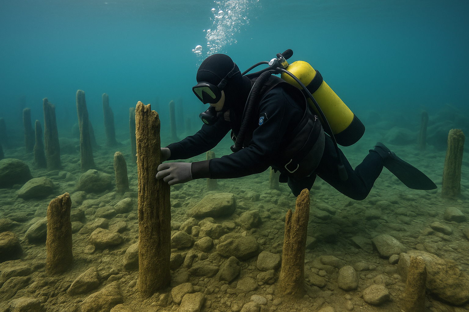Albania, scoperta epocale nel Lago di Ohrid: il più antico insediamento lacustre d’Europa