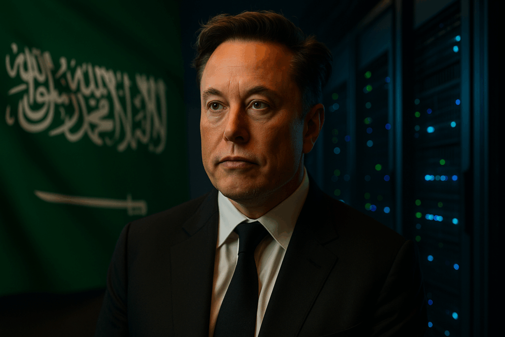 Elon Musk guarda all’Arabia Saudita: xAI pronta a espandere i data center nel Golfo
