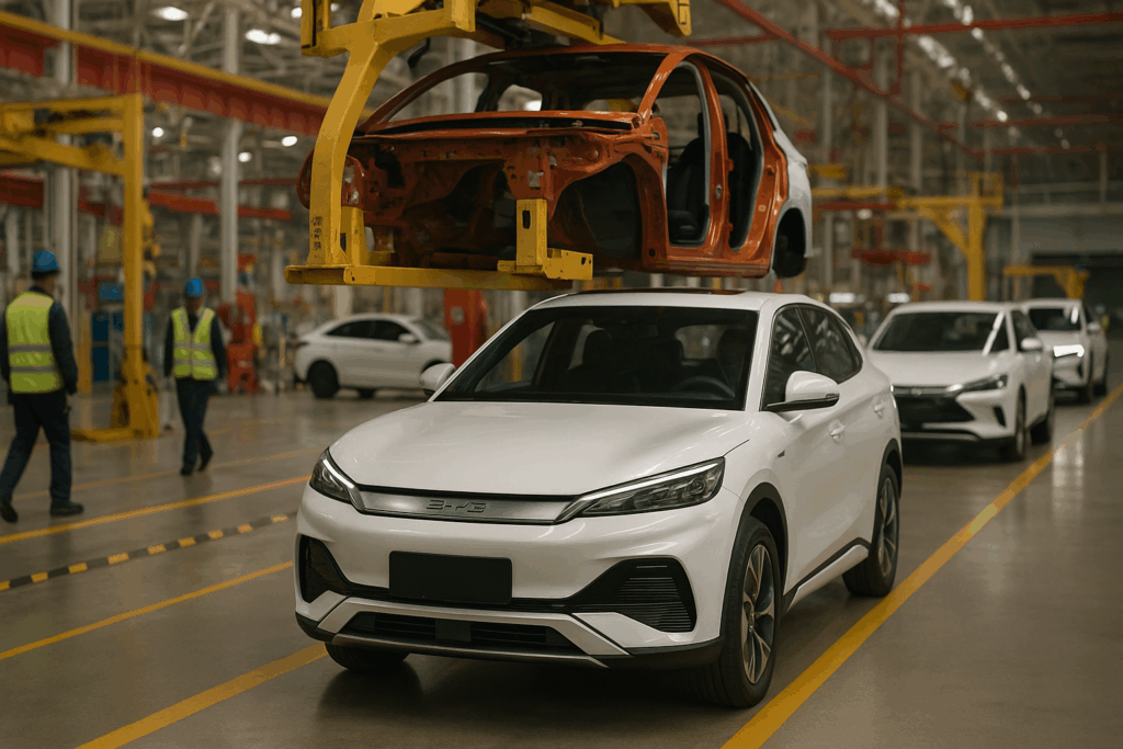 BYD accelera in Asia meridionale: il primo veicolo elettrico assemblato in Pakistan sarà pronto entro il 2026