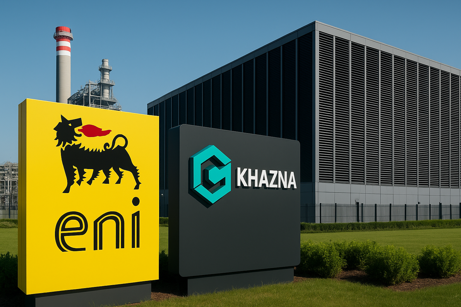 Eni e Khazna insieme per il primo campus data center a basse emissioni in Italia: 500 MW vicino Milano