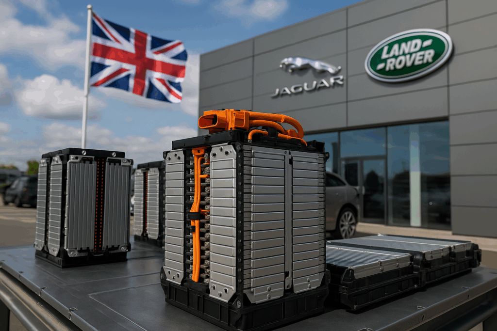 Regno Unito, spinta strategica al riciclo delle batterie EV: Jaguar Land Rover e Mint Innovation guidano un progetto da 8,1 milioni di sterline
