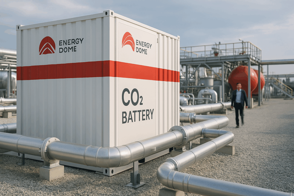 Google investe in Energy Dome: alleanza strategica sull’accumulo energetico per la transizione carbon-free