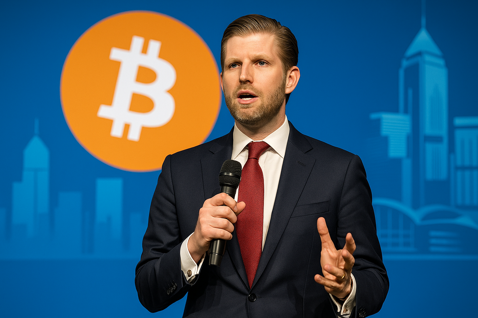 Eric Trump a Bitcoin Asia 2025: Hong Kong e Stati Uniti si sfidano per la leadership globale sulle criptovalute