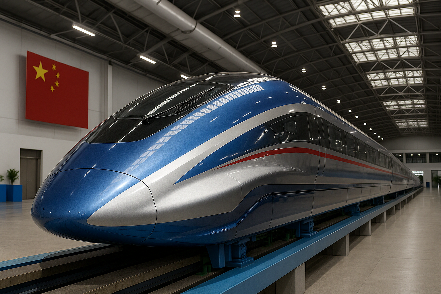La Cina presenta il treno maglev da 600 km/h: innovazione ferroviaria e supremazia industriale nel trasporto terrestre ad altissima velocità