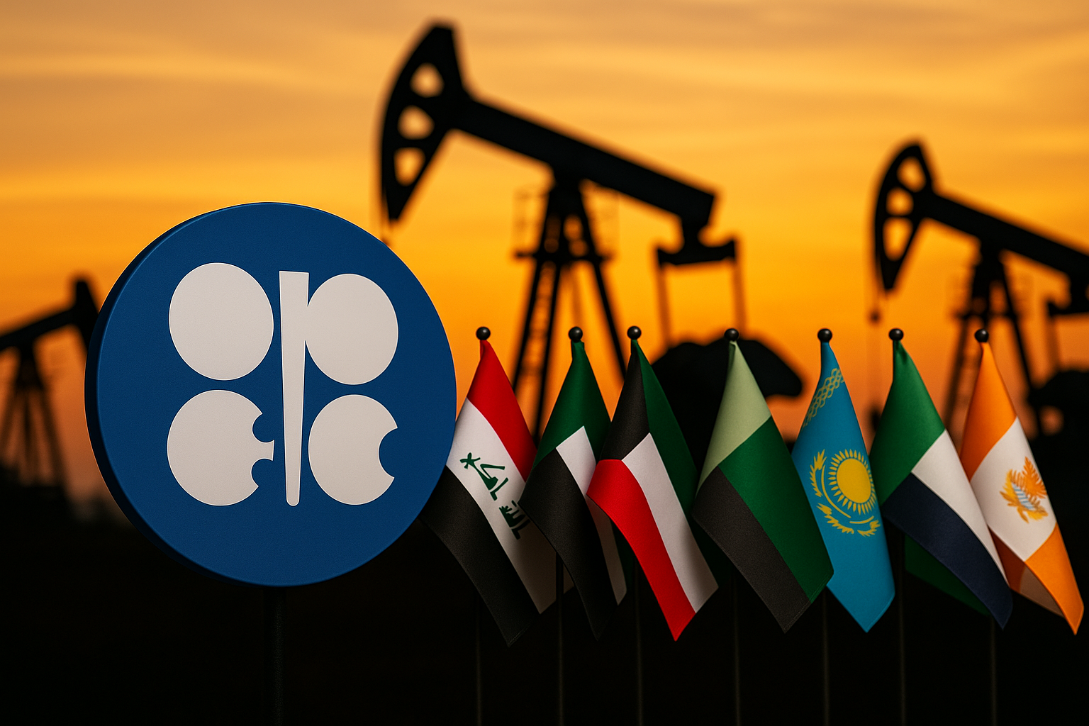 OPEC+: Otto Paesi Aumentano la Produzione Petrolifera Oltre le Attese