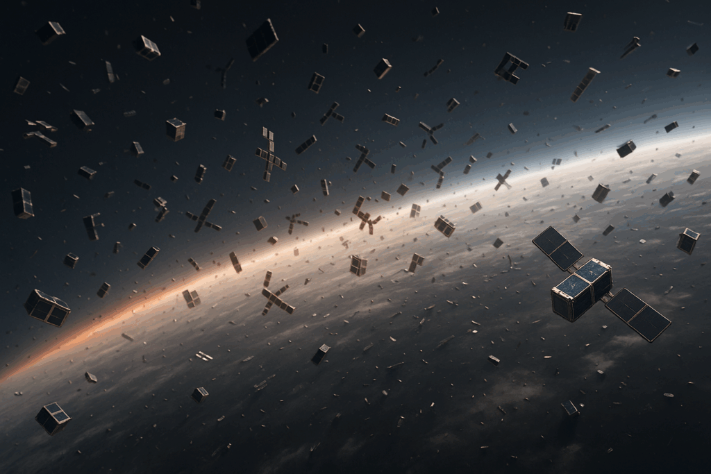 Allarme dallo Spazio: i satelliti low-cost statunitensi rappresentano un rischio crescente per l’orbita terrestre bassa