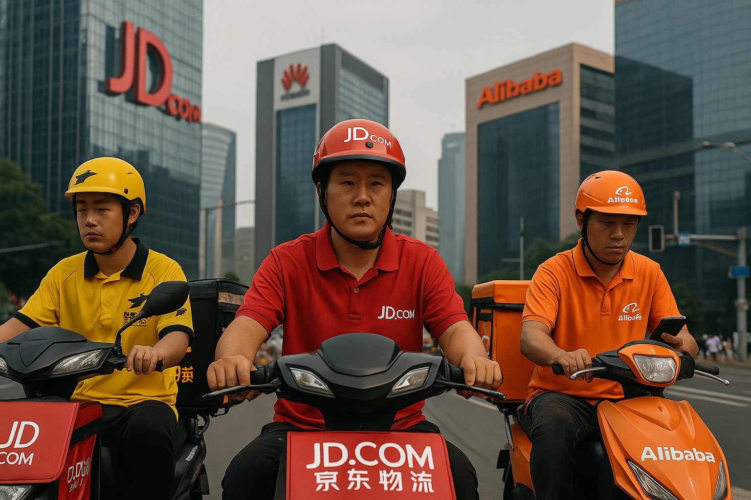 La nuova guerra dei sussidi digitali in Cina: JD.com, Alibaba e Meituan si contendono il controllo del quick commerce