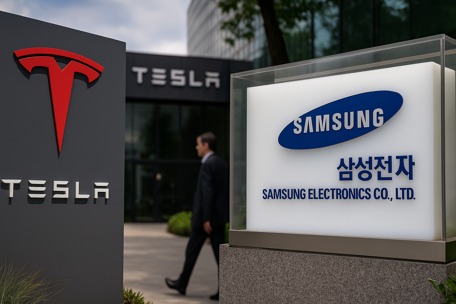 Tesla e Samsung: un accordo da 16,5 miliardi di dollari per i chip AI che ridisegna gli equilibri dell’industria globale