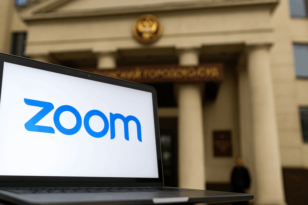 Russia sanziona Zoom per mancato rispetto delle normative digitali: implicazioni legali e geopolitiche nel cyberspazio sovrano
