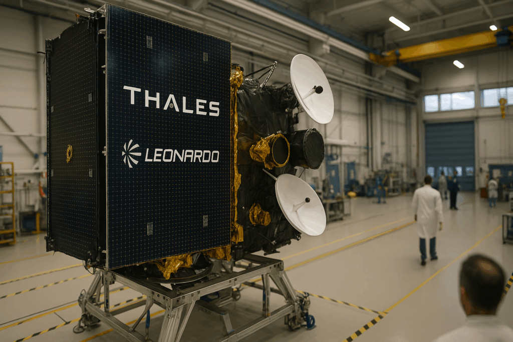 Europa verso una nuova alleanza spaziale: Leonardo, Thales e Airbus sfidano Starlink