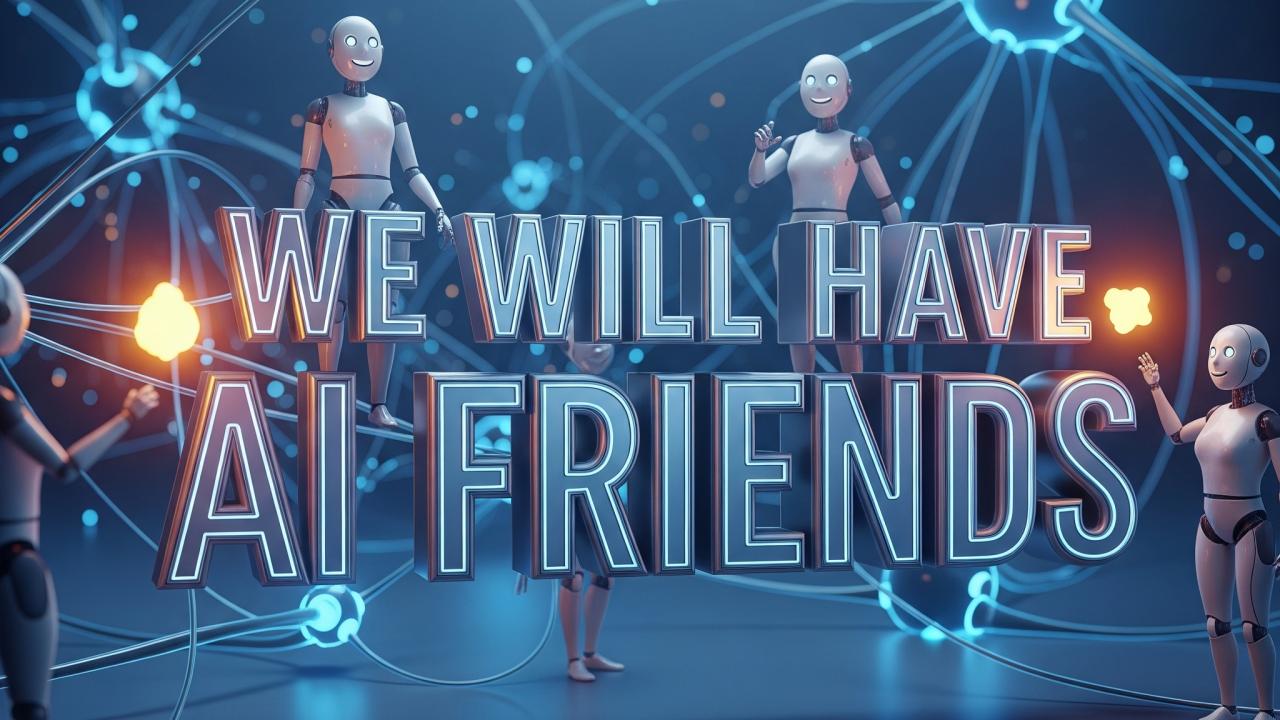 Avremo amici artificiali: la promessa e il paradosso della compagnia digitale