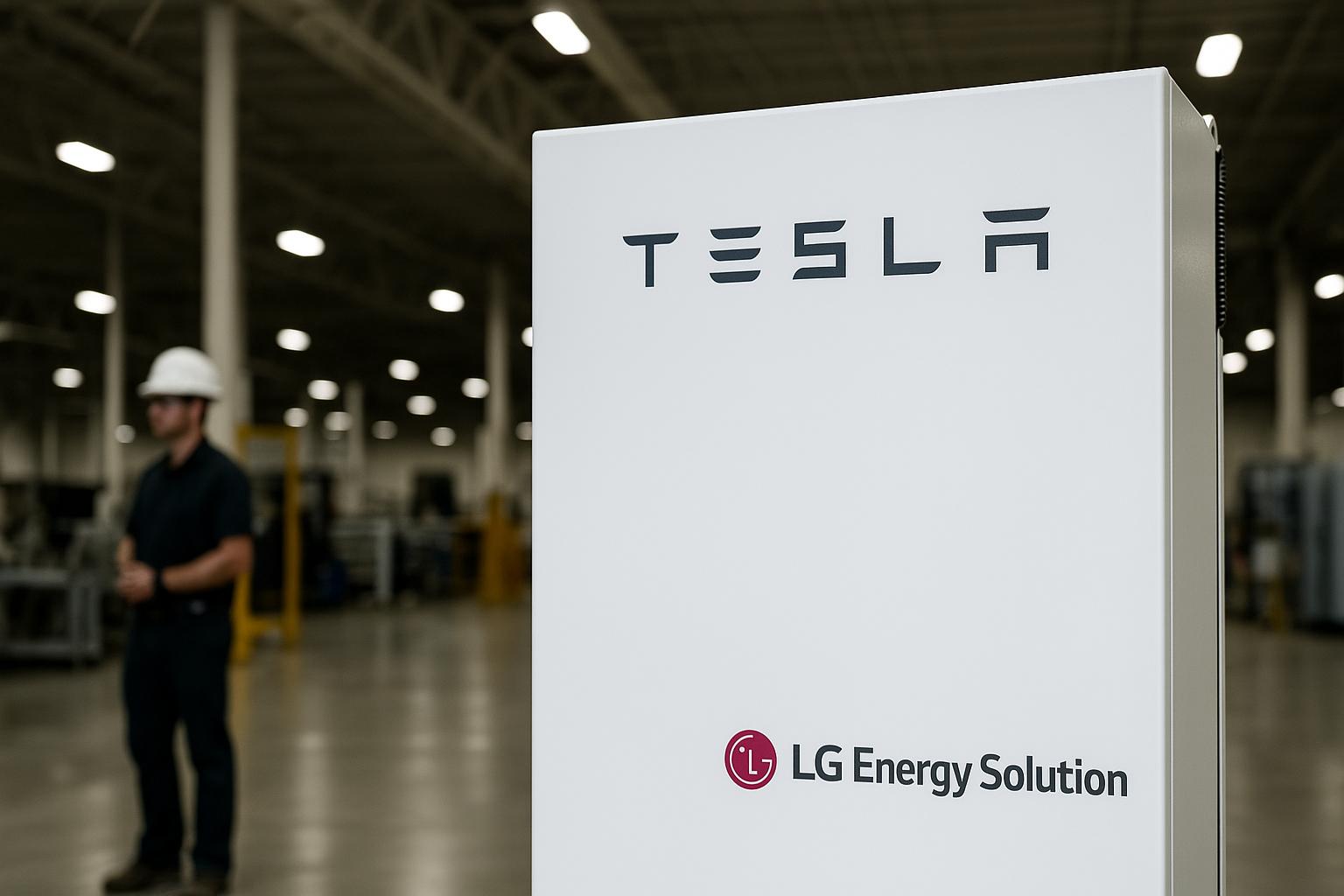 Tesla sigla accordo da 4,3 miliardi con LG Energy Solution per batterie LFP prodotte negli Stati Uniti